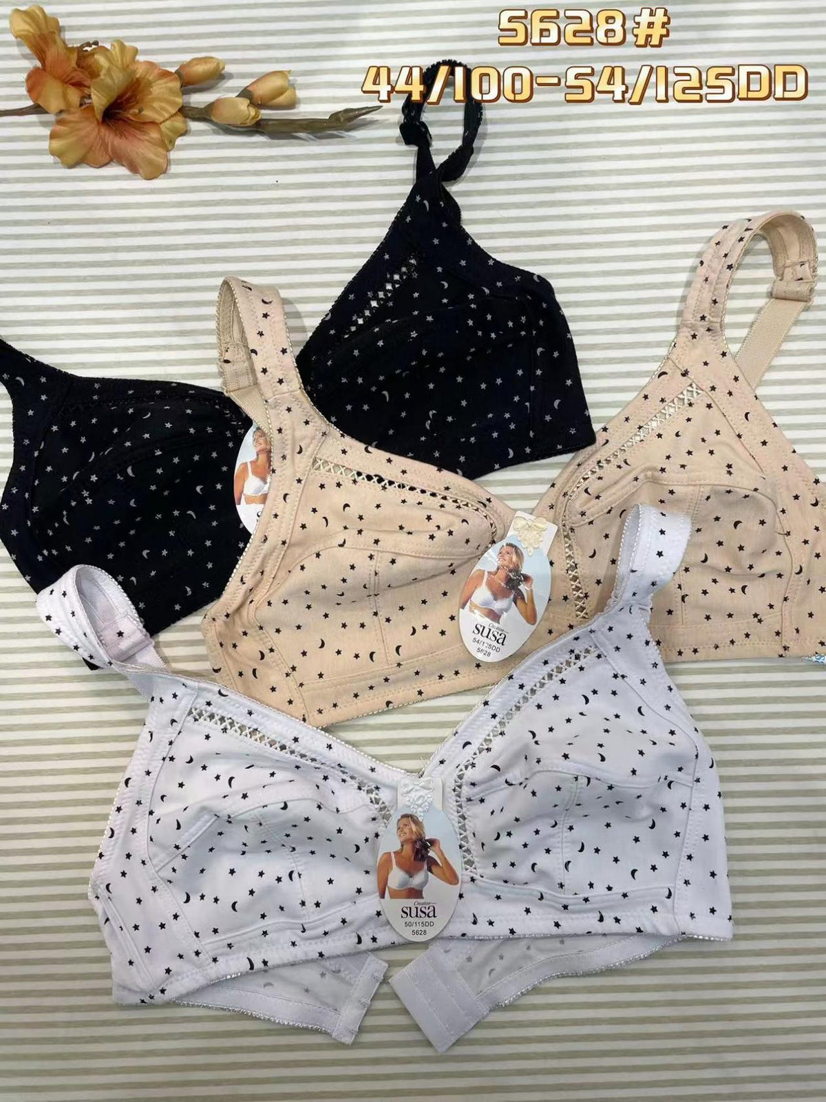Full-Cup Wireless Bra - Style 5628